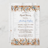 Bloemen Witte Berkenboom Vrijgezellenfeest Kaart (Voorkant / Achterkant)