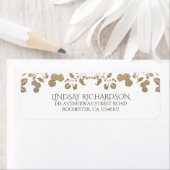 Bloemen  Witte Tuin Bruiloft Etiket (Insitu)