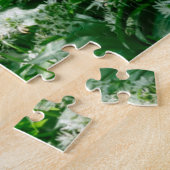 Bloemen | Witte wilde bloemen in de bossen Legpuzzel (Zijkant)