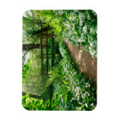 Bloemen | Witte wilde bloemen in de bossen Magneet (Verticaal)