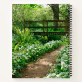 Bloemen | Witte wilde bloemen in de bossen Notitieboek (Achterkant)