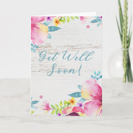 Bloemen worden goed kaart