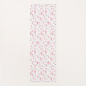 Bloemen Yoga Mats: Oefen Yoga Mats in Fitness Yogamat (Voorkant)