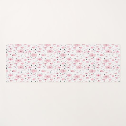 Bloemen Yoga Mats: Oefen Yoga Mats in Fitness Yogamat (Voorkant (horizontaal))