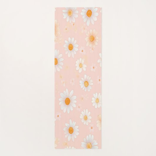 Bloemen Yoga Mats Yogamat (Achterkant)
