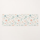 Bloemen yoga matten: schattige bloemenyoga matten (Achterkant (horizontaal))