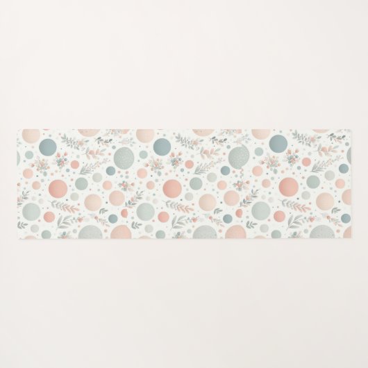 Bloemen yoga matten: schattige bloemenyoga matten (Achterkant (horizontaal))