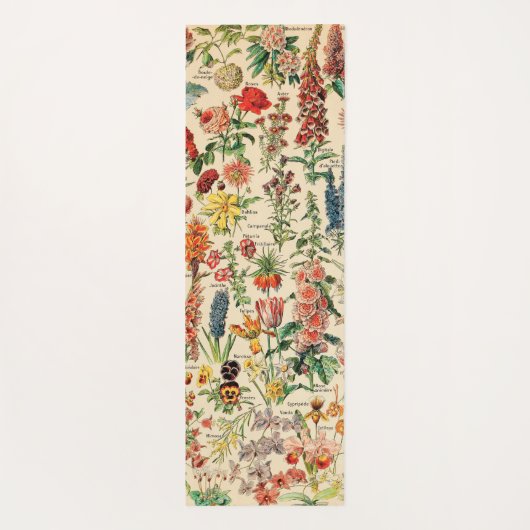  bloemen yogamat (Achterkant)