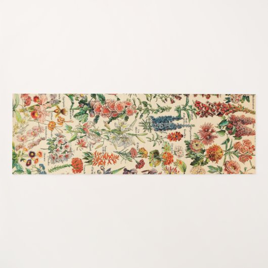  bloemen yogamat (Voorkant (horizontaal))