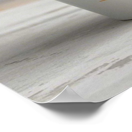 Bloemen Zachte waterverf boeket (pioenen, rozen) Poster (Hoek)