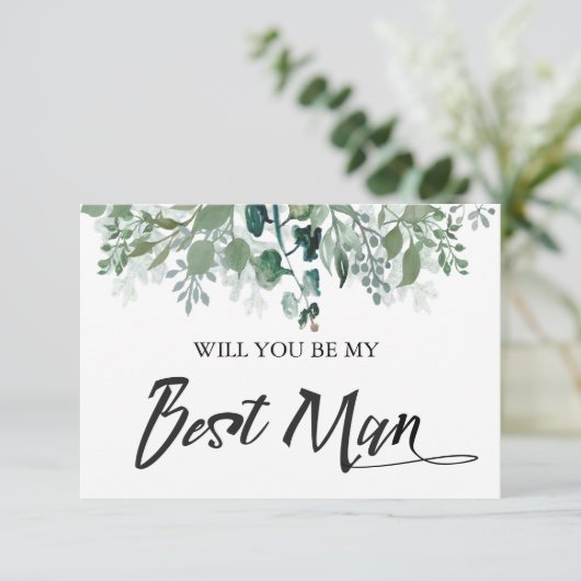 Bloemen Zal Je Mijn Getuige Zijn Kaart (Staand voorkant)