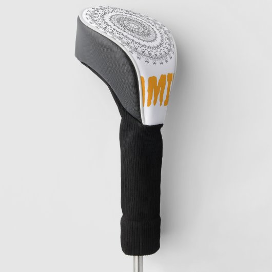 Bloemen | Zazzle_Growshop. Golfheadcover (Schuin)