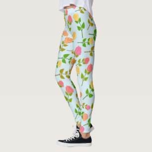 Bloemen   Zazzle_Growshop. Leggings