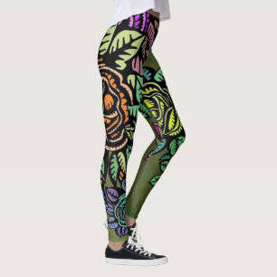 Bloemen Zazzle_Growshop. Leggings