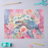Bloemen Zee Schildpad Decoupage Tissue Paper Tissuepapier (Craft)