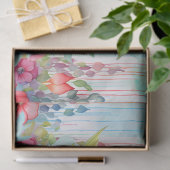 Bloemen Zee Schildpad Decoupage Tissue Paper Tissuepapier (Geschenk)