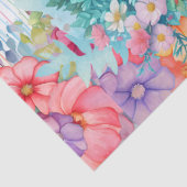 Bloemen Zee Schildpad Decoupage Tissue Paper Tissuepapier (Detail)