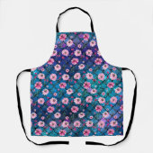 Bloemen Zeemeermin Glitter Schorten, Cool Christma Schort (Voorkant)