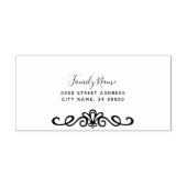 Bloemen Zelf Inking Rubber Stamp Zelfinktende Stempel (Design)