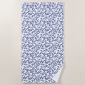 Bloemen zijn de glimlach van de aarde strandlaken (Voorkant)