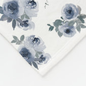 Bloemen zijn de poëzie van de aarde fleece deken (Hoek)
