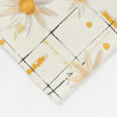 Bloemen zijn de sterren van de aarde fleece deken (Hoek)