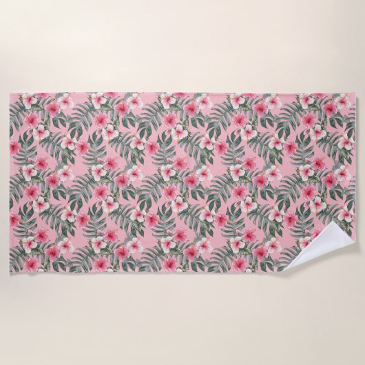 Bloemen zijn de sterren van de aarde strandlaken (Voorkant)
