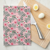Bloemen zijn de sterren van de aarde theedoek (Quarter Fold)