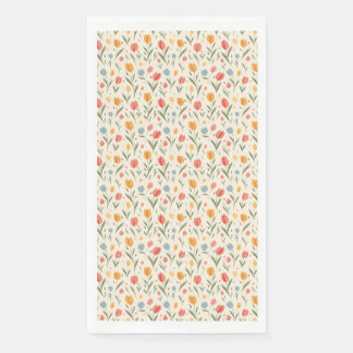 Bloemen zijn de waarachtigste taal van de liefde servet