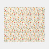 Bloemen zijn de ware taal van de liefde fleece deken (Voorkant (Horizontaal))