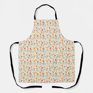 Bloemen zijn de ware taal van de liefde schort