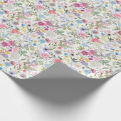 Bloemen zijn de woorden van de aarde cadeaupapier (Hoek)