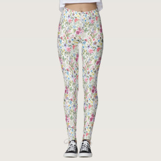 Bloemen zijn de woorden van de aarde leggings
