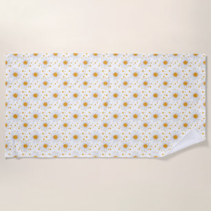 Bloemen zijn de woorden van de aarde strandlaken