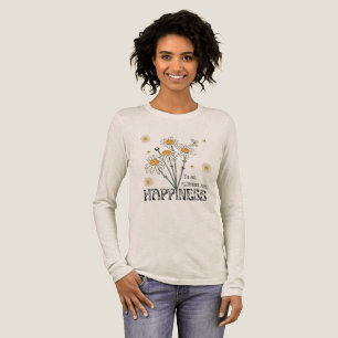 Bloemen Zijn Geluk Retro Margriet Tri-Blend Shirt