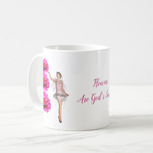 Bloemen zijn Gods glimlach Inspirerend Koffiemok