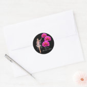 Bloemen zijn Gods glimlachte Inspirerend Sticker (Envelop)