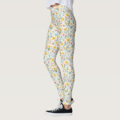 Bloemen zijn het alfabet van engelen leggings (Links)