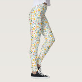 Bloemen zijn het alfabet van engelen leggings (Rechts)