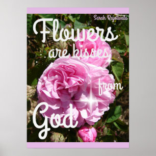 Bloemen zijn Kisses uit het Inspirerend Poster van