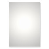 Bloemen Zilver Grijs Zitplaatsen Kaart (Achterkant)