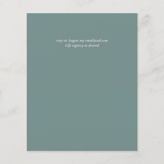 BLOEMEN ZO GOED ALS GEDAAN Roze Magnolia's Salie E Flyer (Achterkant)