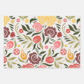 Bloemen - Zoe Inpakpapier Vel (Voorkant 3)