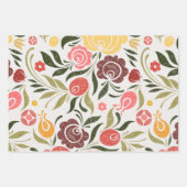 Bloemen - Zoe Inpakpapier Vel (Voorkant 2)