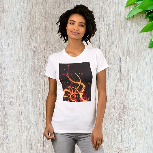 Bloemen Zomer Glow Vrouwen T-shirt