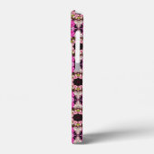 Bloemen zomer roze patroon Case-Mate iPhone case (Achterkant / Links)