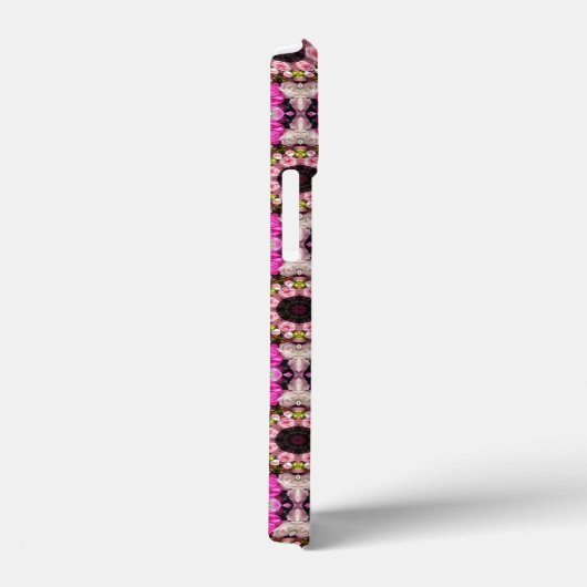 Bloemen zomer roze patroon Case-Mate iPhone case (Achterkant / Rechts)