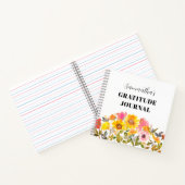 Bloemen Zonnebloem Botanische Naam Dankbaarheid Ti Notitieboek (Binnen)