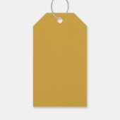 Bloemen Zonnebloem groen script bruiloft dank u Cadeaulabel (Achterkant)