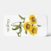  bloemen zonnebloem met bloemen door roodoute Case-Mate iPhone case (Achterkant (horizontaal))